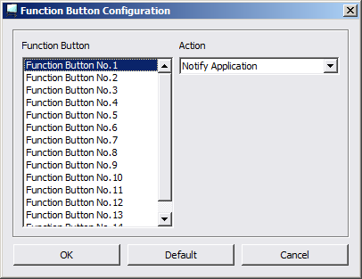 Configure Function Button