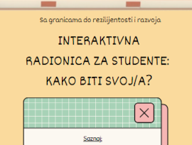 [Interaktivna radionica]
